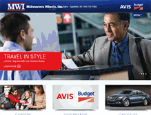 Tablet Screenshot of midwesternwheels.com